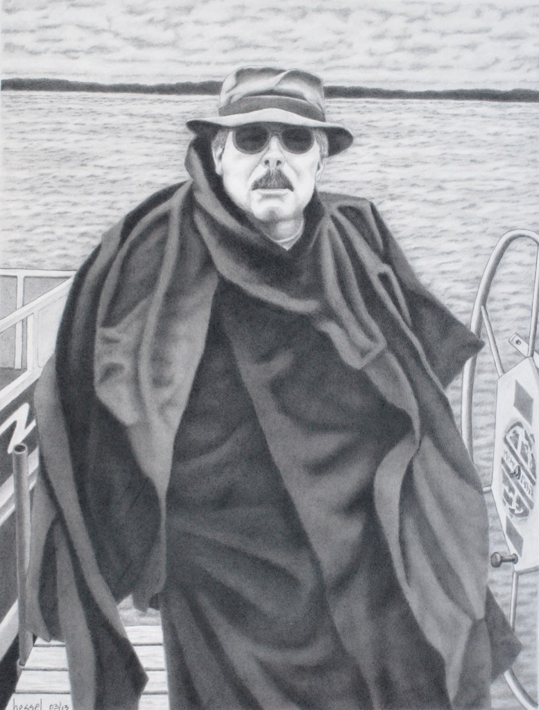 Approaching Storm - Graphite Drawing 13x17 - 2013