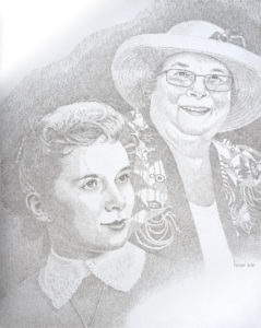 Sharon - Mom | Silverpoint Drawing 16x20